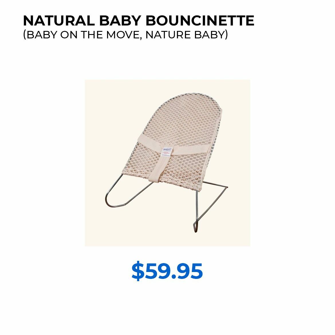 Natural Baby Bouncinette